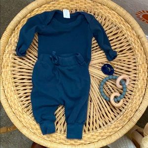 Kate Quinn lounge set in midnight blue